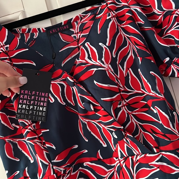 NWT Navy and Red Romper - Picture 2 of 5